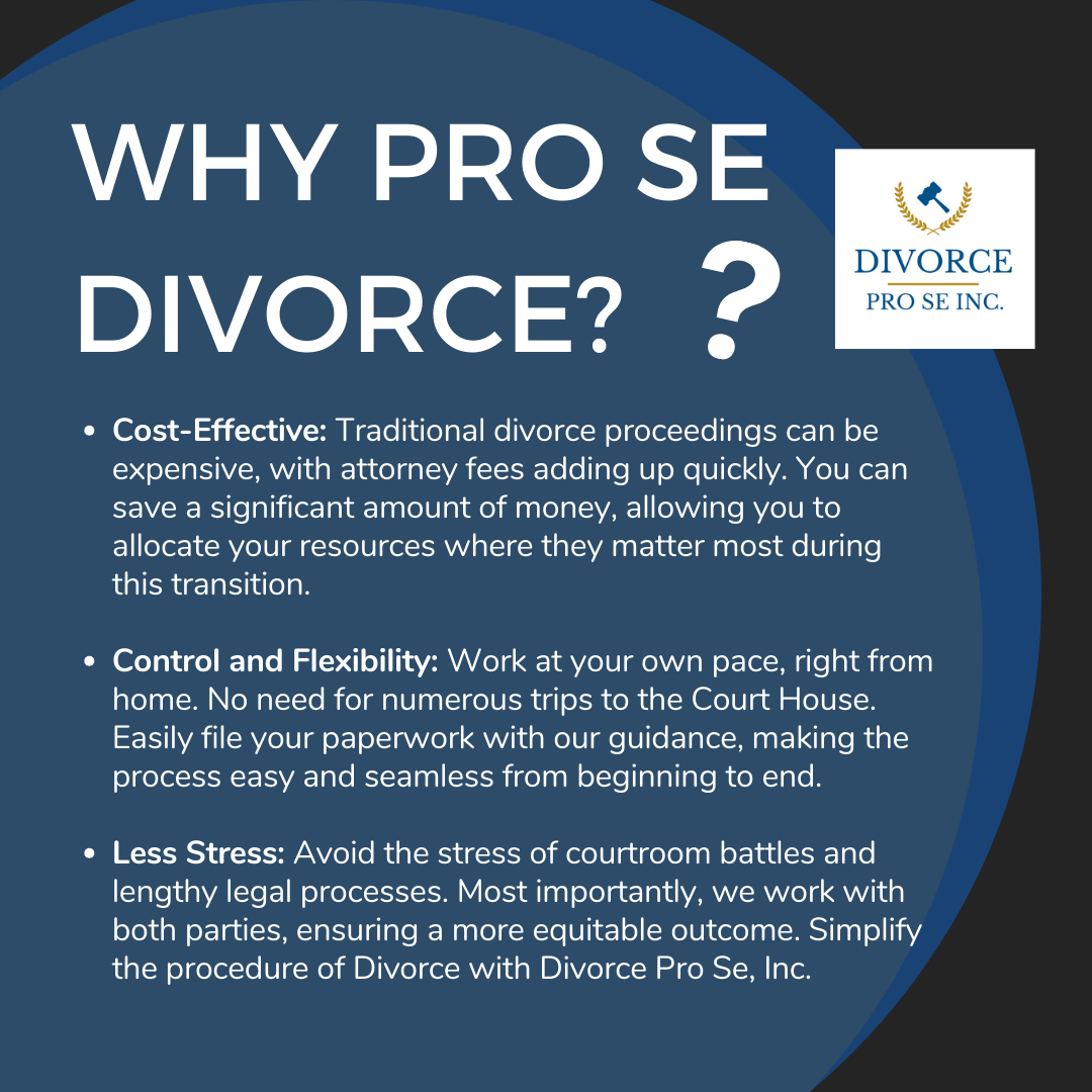 Pro Se Divorce Benefits in Wisconsin